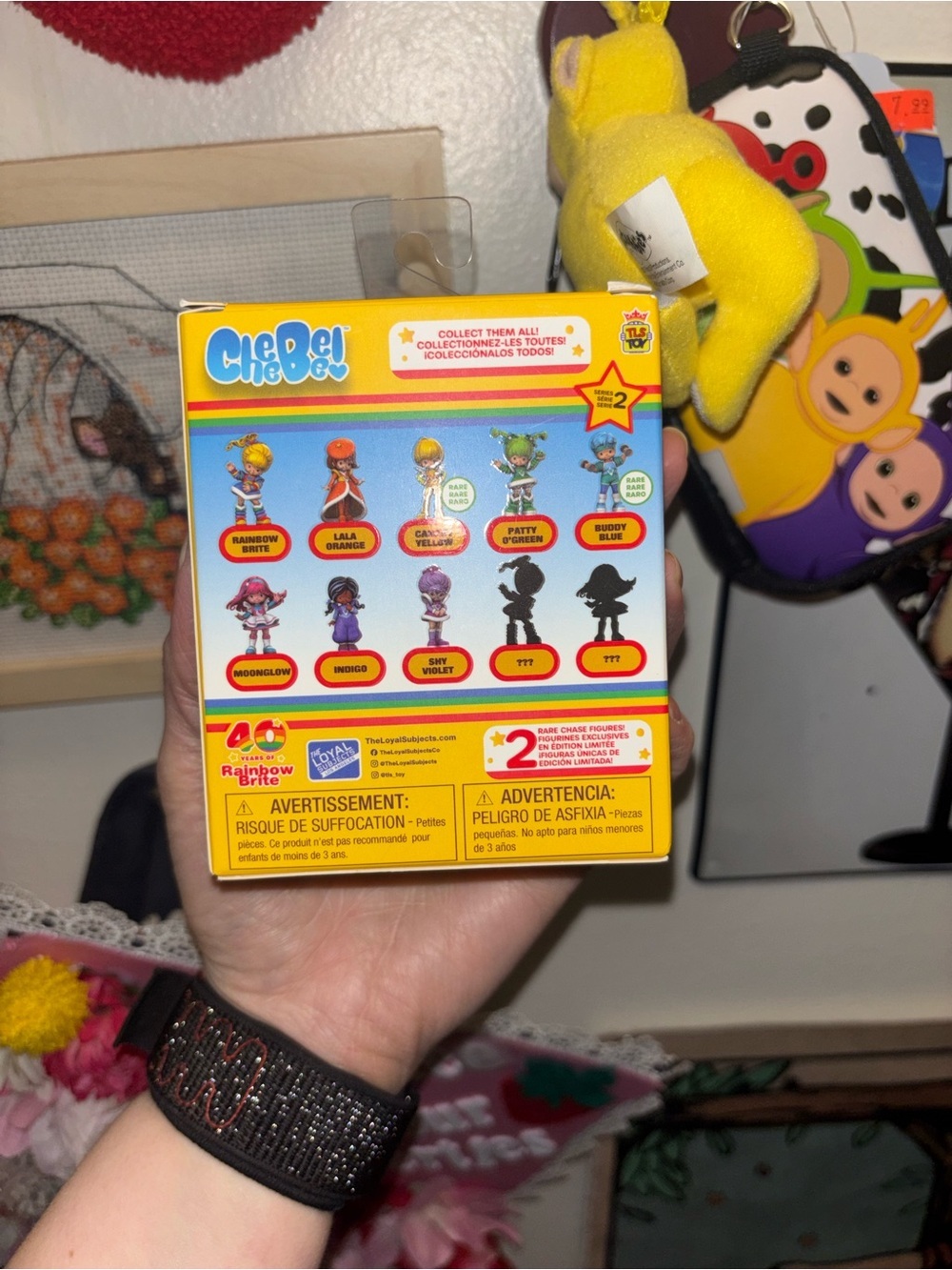 Rainbow Brite Lala Orange CheeBee Figure Series 2 TLS Toy NIB - Picture 4 of 5